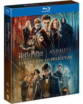 Harry Potter y Animales Fantásticos - Colección 10 Películas Blu-ray