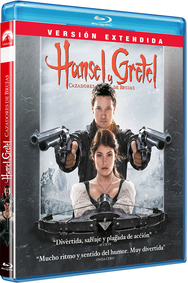 carátula Hansel y Gretel: Cazadores de Brujas Blu-ray 1