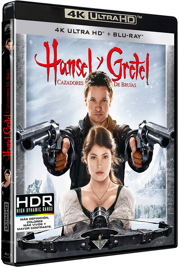 carátula Hansel y Gretel: Cazadores de Brujas Ultra HD Blu-ray 1