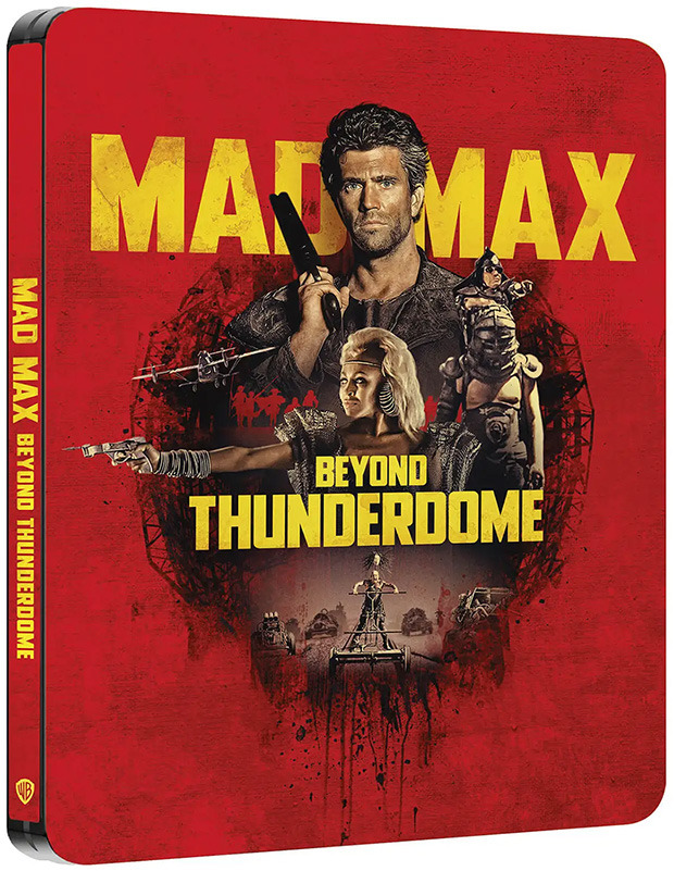 carátula Mad Max, Más allá de la Cúpula del Trueno - Edición Metálica Ultra HD Blu-ray 1