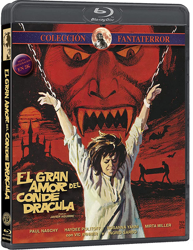 carátula El Gran Amor del Conde Drácula Blu-ray 1