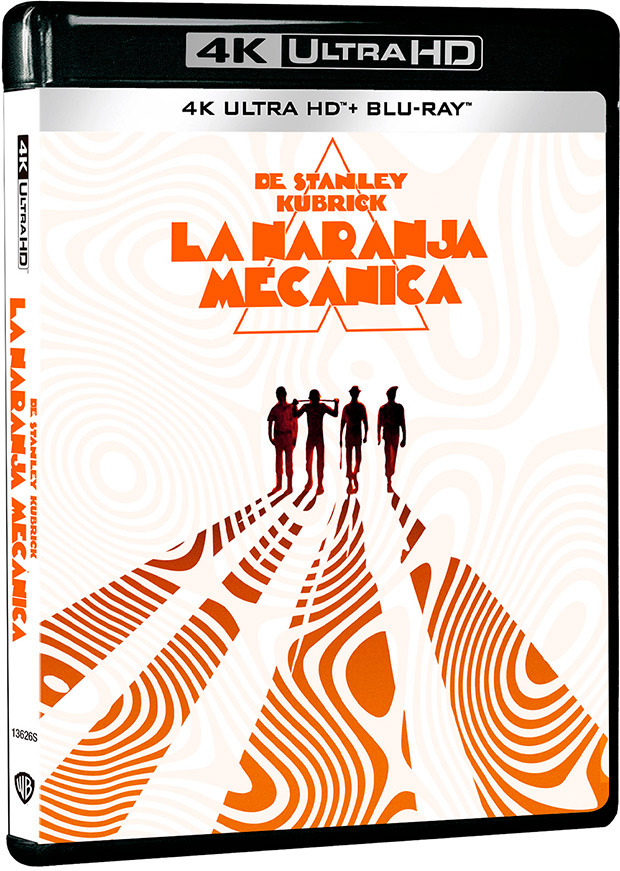 carátula La Naranja Mecánica Ultra HD Blu-ray 1