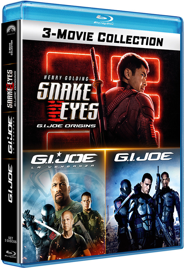 G.I. Joe: Colección 3 Películas Blu-ray