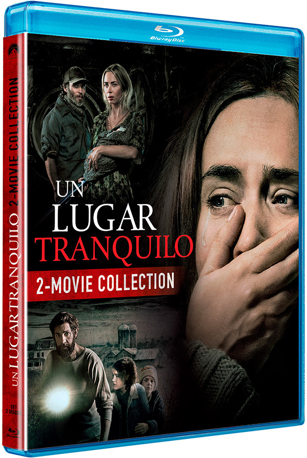 Pack Un Lugar Tranquilo + Un Lugar Tranquilo 2 Blu-ray