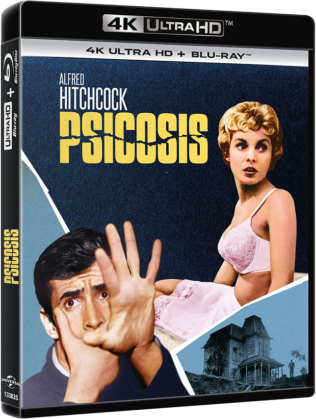 carátula Psicosis Ultra HD Blu-ray 1