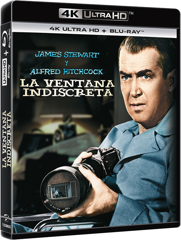 carátula La Ventana Indiscreta - Edición Metálica Ultra HD Blu-ray 1