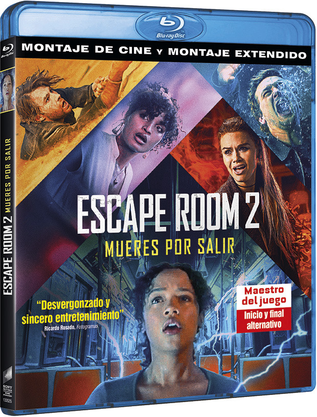 carátula Escape Room 2: Mueres por Salir Blu-ray 1