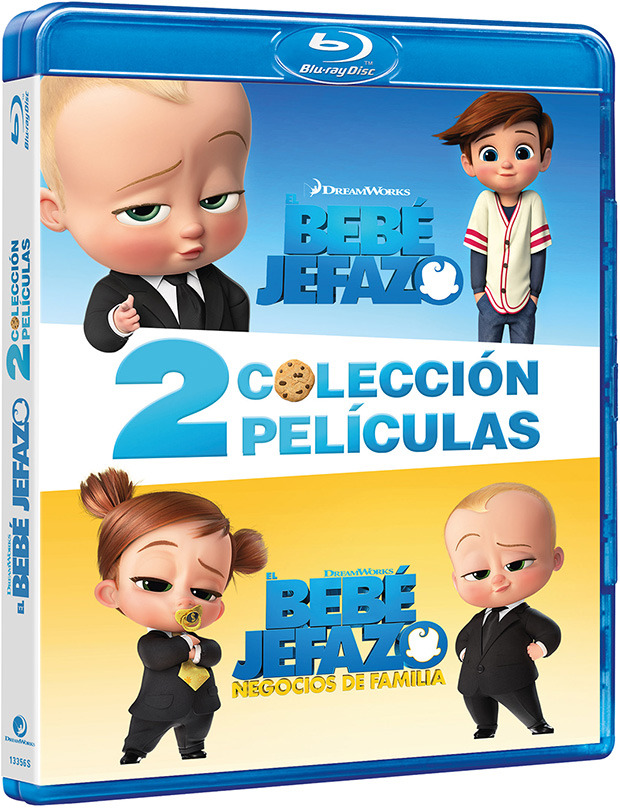 carátula Pack El Bebé Jefazo + El Bebé Jefazo: Negocios de Familia Blu-ray 1