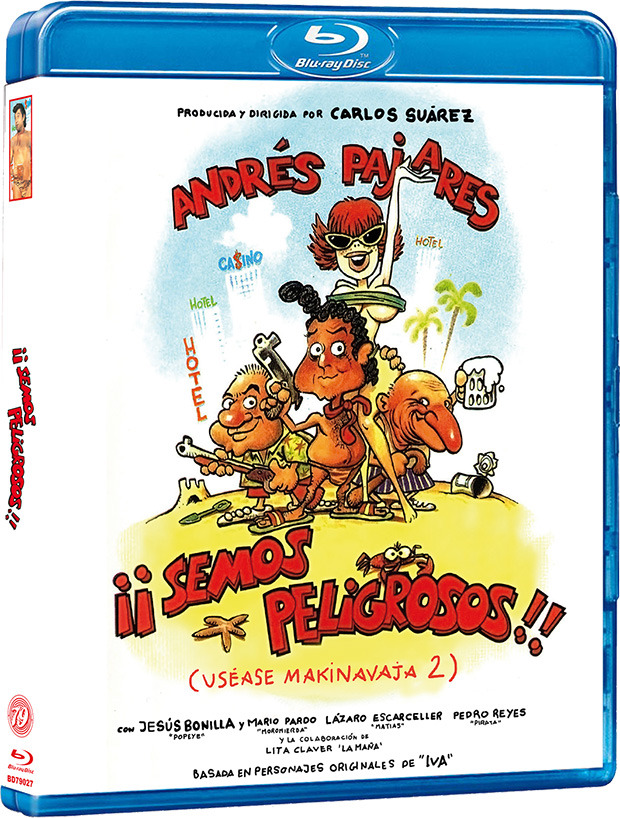 ¡Semos Peligrosos! (Uséase Makinavaja 2) Blu-ray