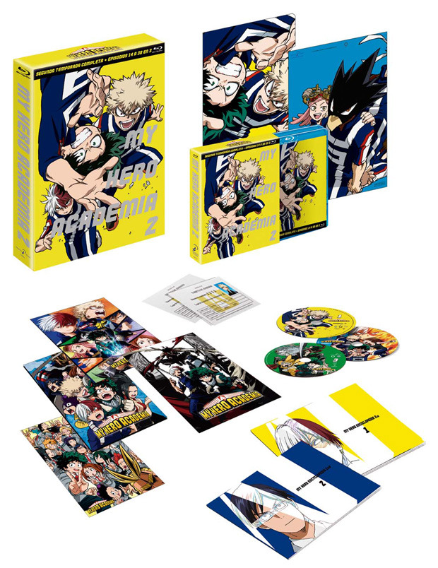 carátula My Hero Academia - Segunda Temporada (Edición Coleccionista) Blu-ray 1