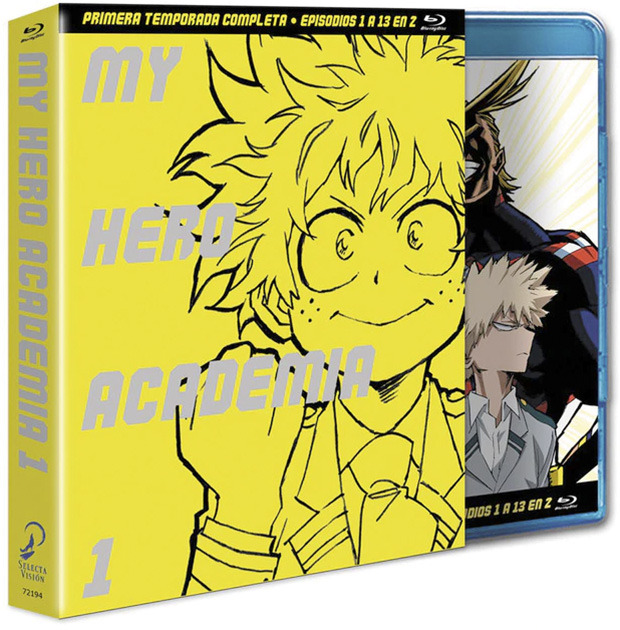 carátula My Hero Academia - Primera Temporada (Edición Coleccionista) Blu-ray 1