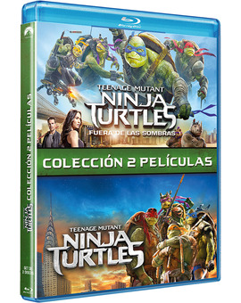 Pack Ninja Turtles + Ninja Turtles: Fuera de las Sombra Blu-ray