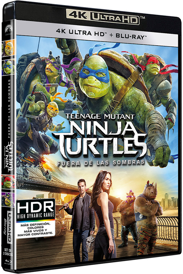 Ninja Turtles: Fuera de las Sombras Ultra HD Blu-ray