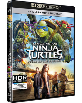 Ninja Turtles: Fuera de las Sombras Ultra HD Blu-ray