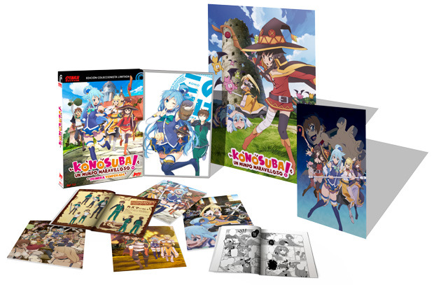 KonoSuba: Un Mundo Maravilloso - Primera Temporada (Otaku Edition Coleccionista) Blu-ray