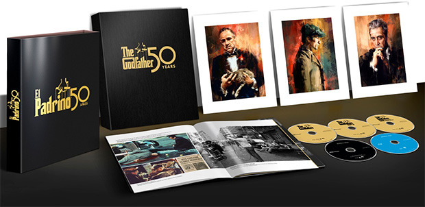 Trilogía El Padrino - 50 Aniversario (Edición Premium) Ultra HD Blu-ray