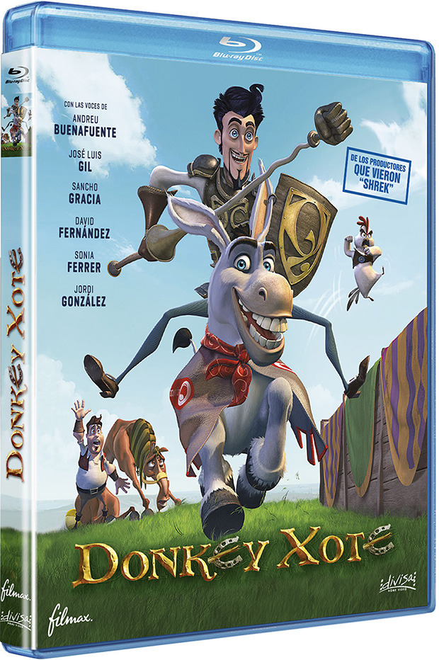 carátula Donkey Xote Blu-ray 1