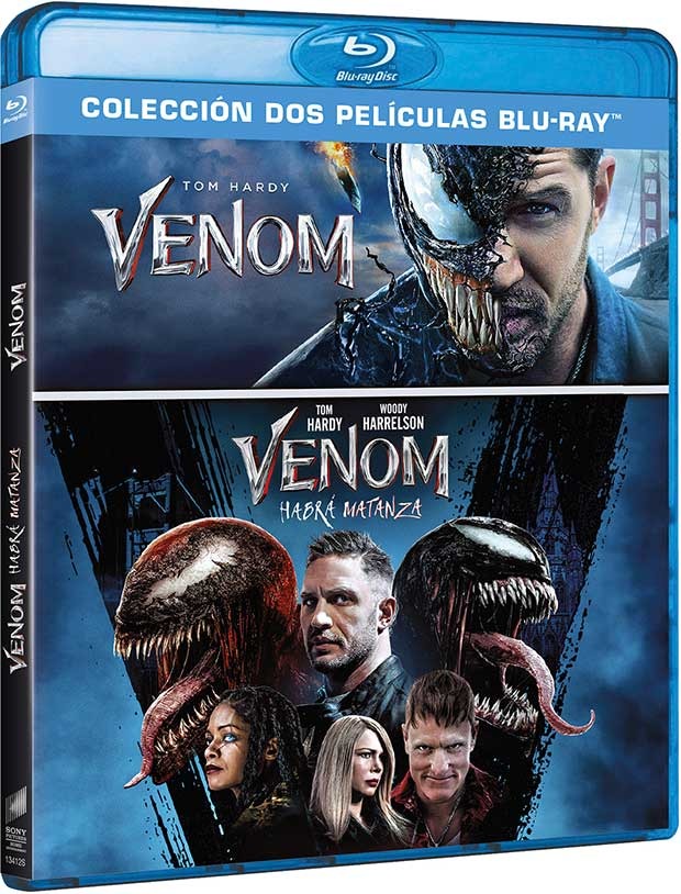 carátula Pack Venom + Venom: Habrá Matanza Blu-ray 1
