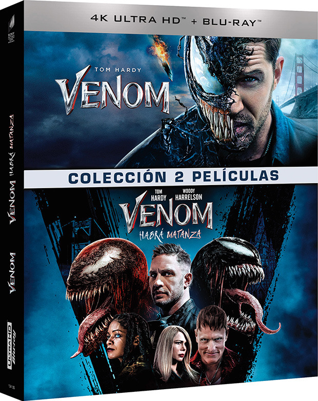 carátula Pack Venom + Venom: Habrá Matanza Ultra HD Blu-ray 1