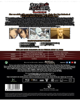 Ataque a los Titanes - Temporada Final Parte 1 (Edición Coleccionista) Blu-ray 2