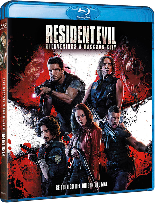 carátula Resident Evil: Bienvenidos a Raccoon City Blu-ray 1