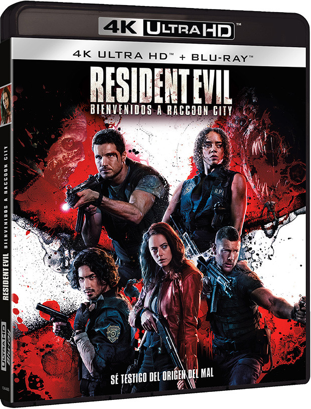 carátula Resident Evil: Bienvenidos a Raccoon City Ultra HD Blu-ray 1