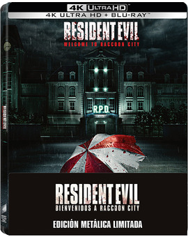 Resident Evil: Bienvenidos a Raccoon City - Edición Metálica Ultra HD Blu-ray