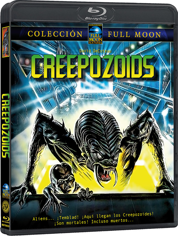 carátula Creepozoides Blu-ray 1
