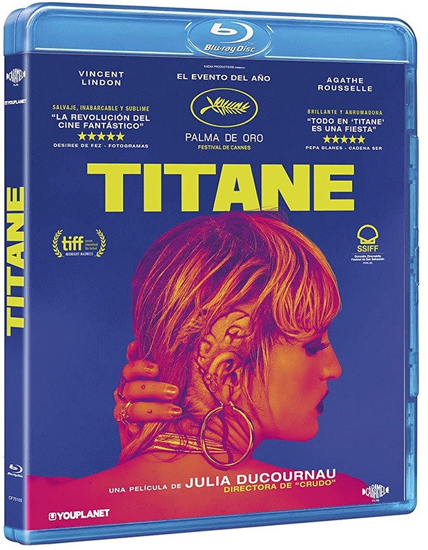 carátula Titane Blu-ray 1