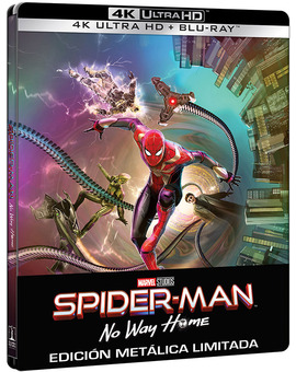 Spider-Man: No Way Home - Edición Metálica Ultra HD Blu-ray