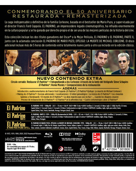 Trilogía El Padrino - 50 Aniversario Blu-ray 2