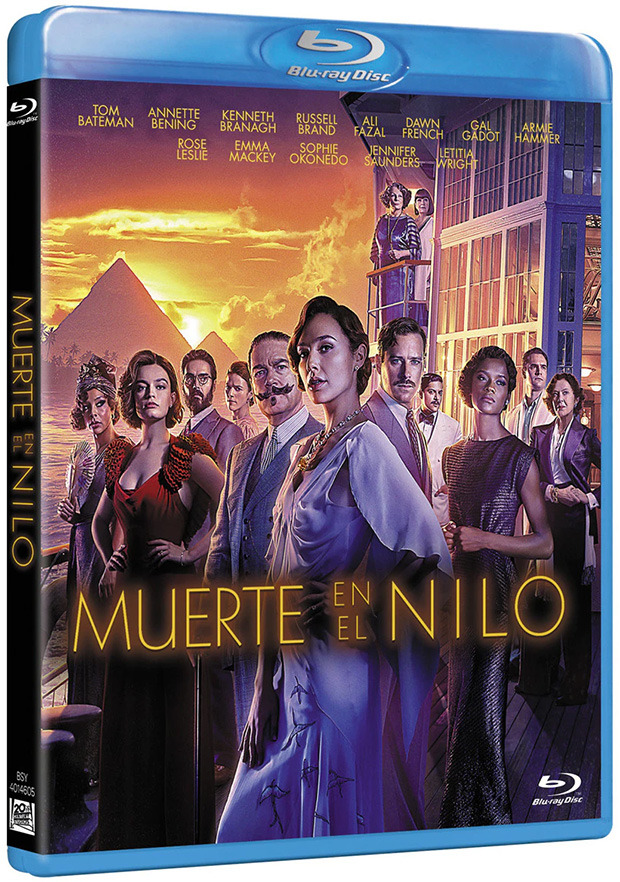 carátula Muerte en el Nilo Blu-ray 1