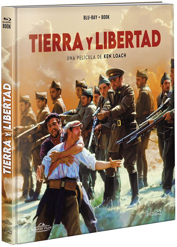 carátula Tierra y Libertad - Edición Libro Blu-ray 1