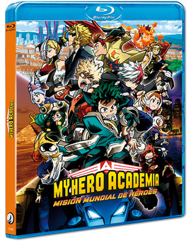 My Hero Academia: Misión Mundial de Héroes Blu-ray