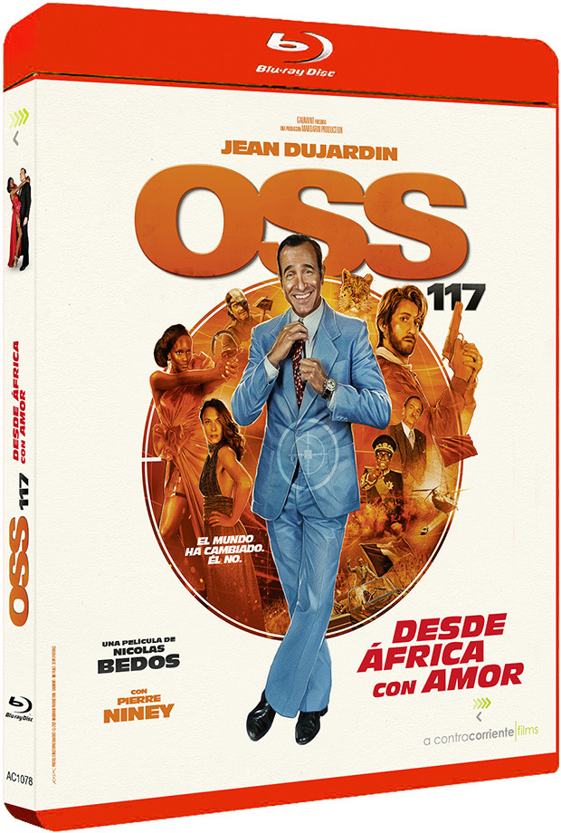 carátula OSS 117: Desde África con Amor Blu-ray 1