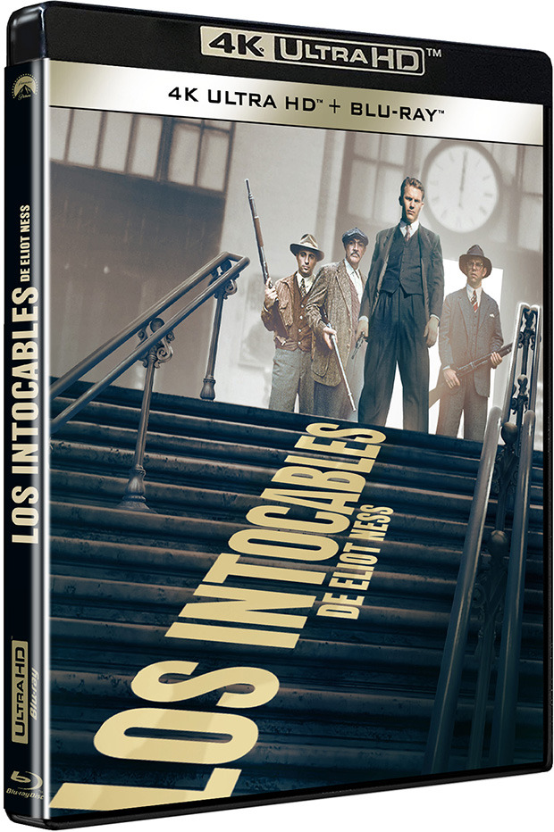 carátula Los Intocables de Eliot Ness - Edición Metálica Ultra HD Blu-ray 1