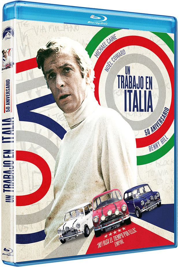 carátula Un Trabajo en Italia - Edición 40 Aniversario Blu-ray 1