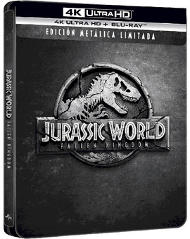 Jurassic World: El Reino Caído - Edición Metálica Ultra HD Blu-ray