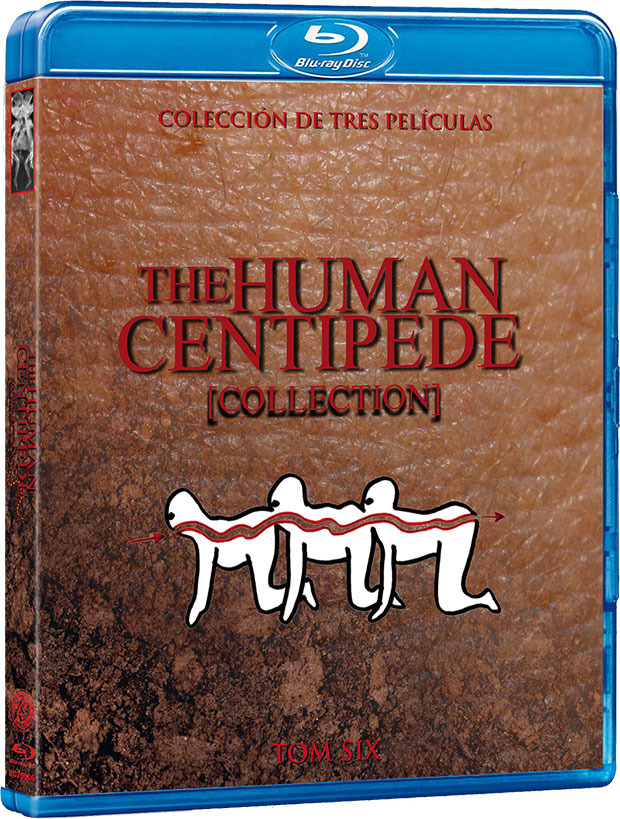 carátula Pack The Human Centipede Blu-ray 1