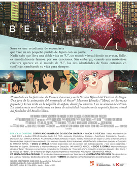 Belle - Edición Limitada Blu-ray 3