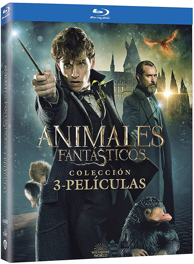 carátula Animales Fantásticos - Colección 3 Películas Blu-ray 1