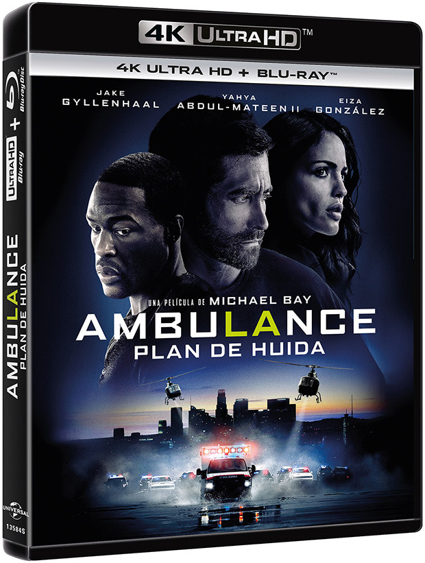 Ambulance. Plan de Huida Ultra HD Blu-ray