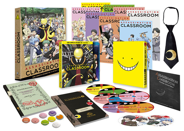 carátula Assassination Classroom - Serie Completa Blu-ray 1