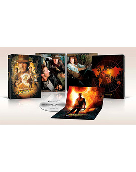 Indiana Jones y el Reino de la Calavera de Cristal en Steelbook en UHD 4K