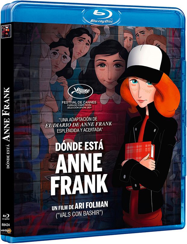 carátula Dónde está Anne Frank Blu-ray 1