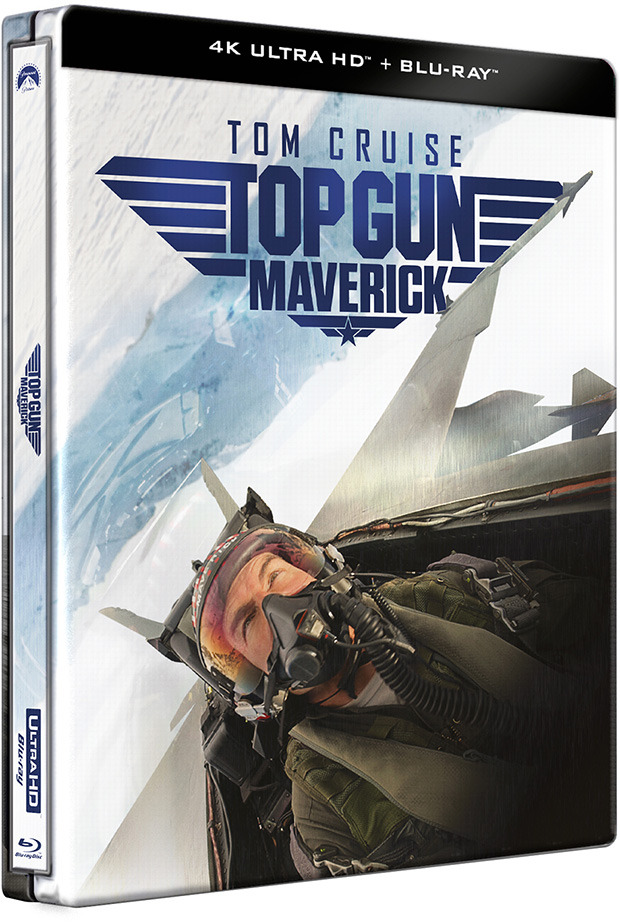 carátula Top Gun: Maverick - Edición Metálica Ultra HD Blu-ray 1