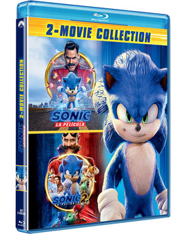 Pack Sonic + Sonic 2: La Película Blu-ray