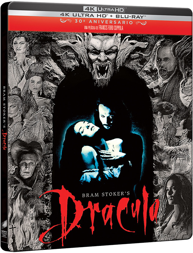 carátula Drácula de Bram Stoker - Edición Metálica Ultra HD Blu-ray 1
