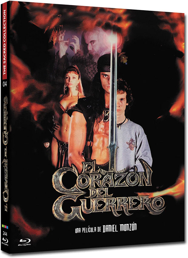 carátula El Corazón del Guerrero Blu-ray 1