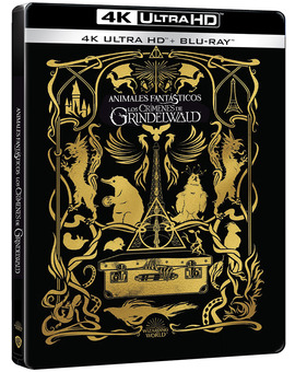 Animales Fantásticos: Los Crímenes de Grindelwald - Edición Metálica Ultra HD Blu-ray